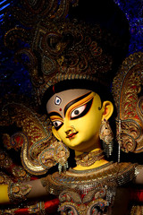 INDIA DURGA PUJA HINDU FESTIVAL