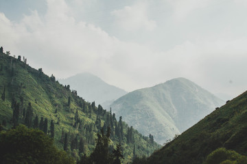 view of mountains