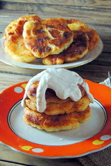 cheesecakes with sour cream