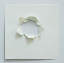 pieces of torn paper texture background, copy space.