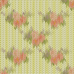 Seamless vector chevron pattern with abstract elements painted randomfor fabric, textile, or wallpaper design