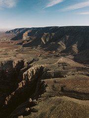 American Southwest Landscape Striations Rock Sediment Canyon