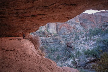 American Southwest Landscape Striations Rock Sediment Canyon