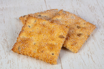Tasty cracker cookies