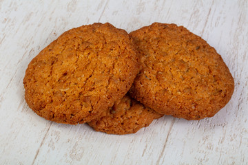 Sweet oat cookies