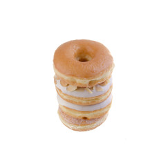 donuts or delicious donuts on a background.