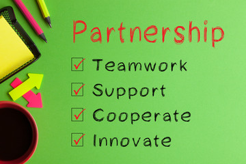 Partnership Diagram Concept