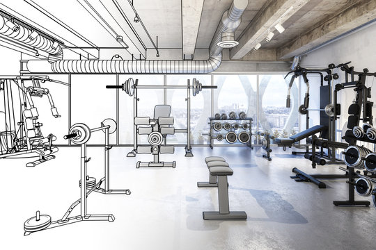 Weights Room (scetch)