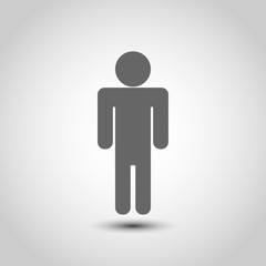 Male gender icon design