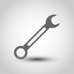 Wrench icon vector