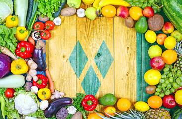 Fresh fruits and vegetables from Saint Vincent and Grenadines
