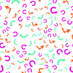 Different Arrows Seamless vector EPS 10 abstract pattern