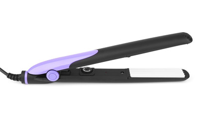 Hair straightener isolated