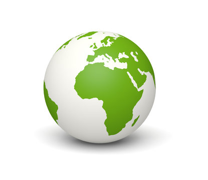 planet earth globe 3D