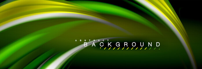 Blurred fluid colors background, abstract waves lines, mixing colours with light effects on light backdrop. Vector artistic illustration for presentation, app wallpaper, banner or posters