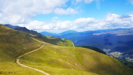 Obraz premium Road on the mountain!