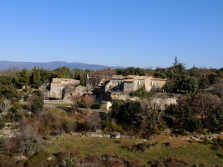 Fototapeta premium de Buoux à Sivergues