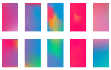 Fototapeta premium Modern screen vector design for mobile app.