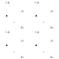 Seamless triangles pattern. Pyramid tile texture. Abstract geometric repeat.