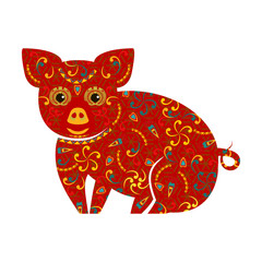 Chinese New Year pig