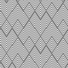 Abstract lozenges seamless pattern. Geometric repeat with rhombs.