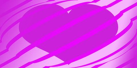 abstract background with hearts