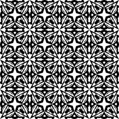 The Abstract Decorative Seamless Vector Pattern With Various Shapes