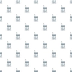 Aqua pattern vector seamless repeat for any web design
