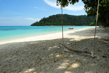 Swing on Rok Island