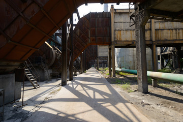 The old thermal power plant