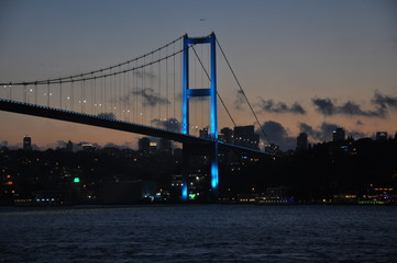 Bridge over Bosforo sea