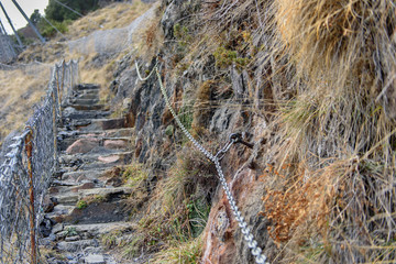 Via Ferrata in Canillo, Andorra.