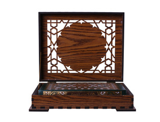 Wooden Quran Box Front