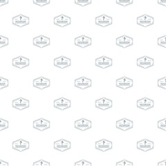 Mushroom natural pattern vector seamless repeat for any web design