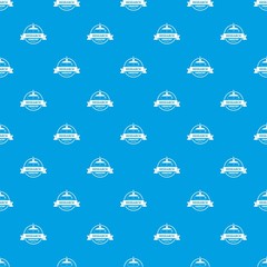 Research laboratory pattern vector seamless blue repeat for any use