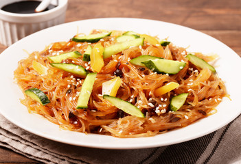 Funchoza asian restaurant healthy food