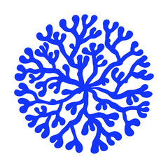 海藻　海松紋（みるもん）ベクター素材