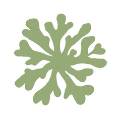 海藻　海松紋（みるもん）ベクター素材