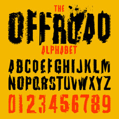 Grunge Tire Letter © Double Brain