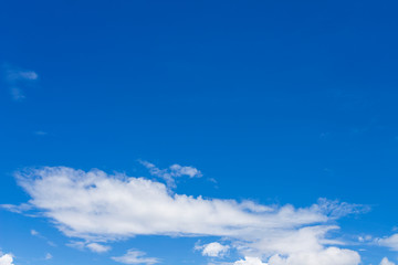 blue sky with clouds background