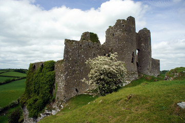 Fototapeta na wymiar Ruins of the Roche Castle.Ireland.