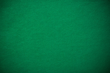 Empty green casino poker table cloth with spotlight - Powered by Adobe