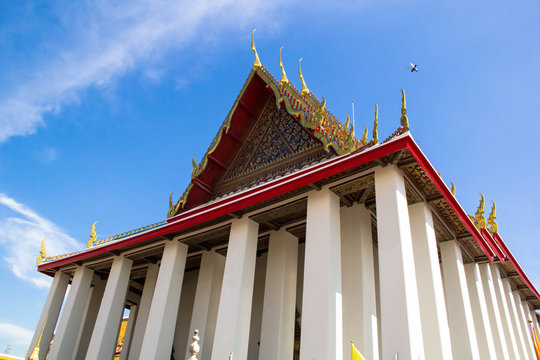 Wat Pho or Temple of the Reclining Buddha in Bangkok
