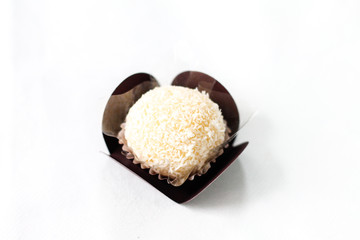 beijinhos de coco branquinhos