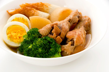 鶏肉と大根の煮物
