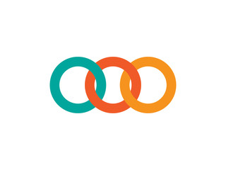 nesting rings vector symbol illustration