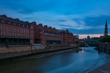 Naklejka premium Speicherstadt Hamburg