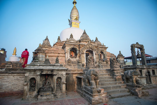 Buddhist temple in Nepal