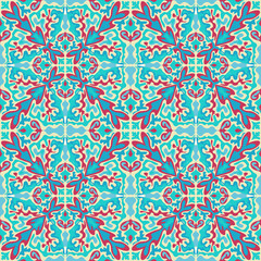 Abstract seamless pattern illustration for your design