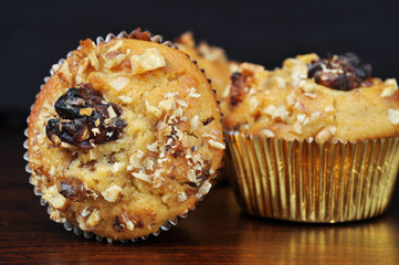 Date Nut Lemon Muffins